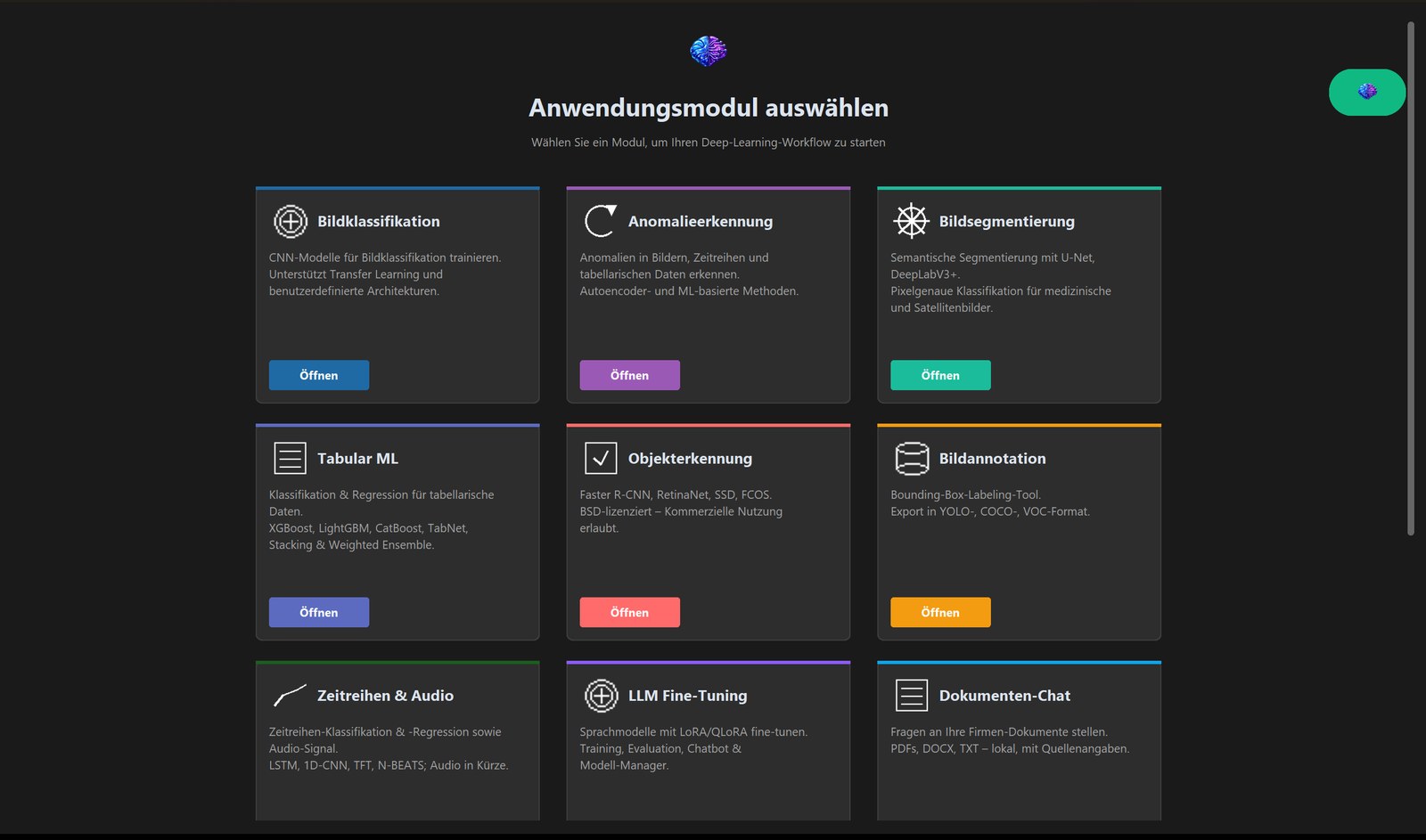 TransMIT AI Studio: Module Overview